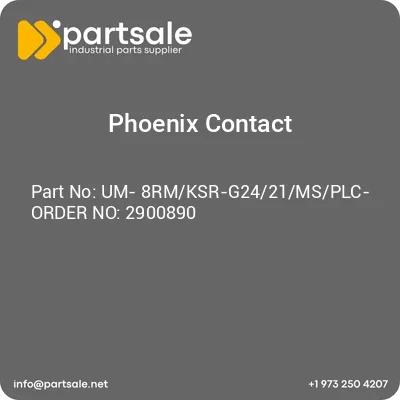 um-8rmksr-g2421msplc-order-no-2900890