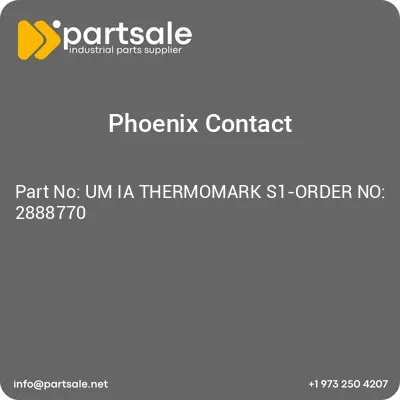 um-ia-thermomark-s1-order-no-2888770