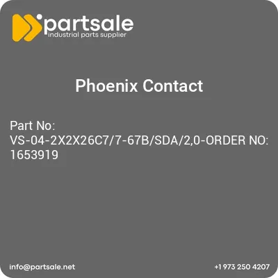 vs-04-2x2x26c77-67bsda20-order-no-1653919