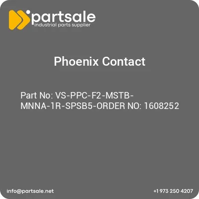 vs-ppc-f2-mstb-mnna-1r-spsb5-order-no-1608252
