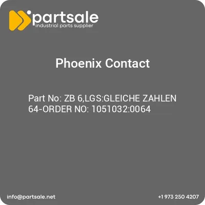 zb-6lgsgleiche-zahlen-64-order-no-10510320064