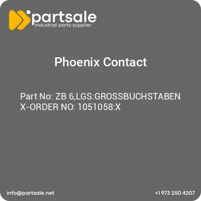zb-6lgsgrossbuchstaben-x-order-no-1051058x
