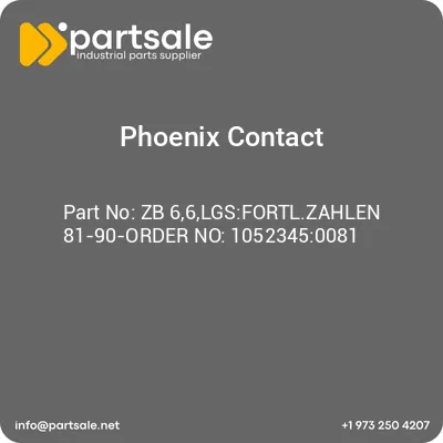 zb-66lgsfortlzahlen-81-90-order-no-10523450081