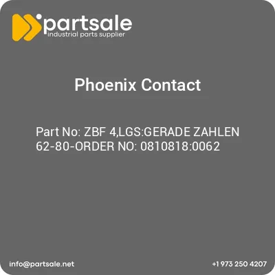 zbf-4lgsgerade-zahlen-62-80-order-no-08108180062