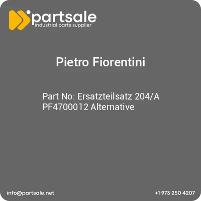 ersatzteilsatz-204a-pf4700012-alternative