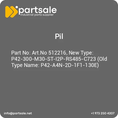 artno-512216-new-type-p42-300-m30-st-i2p-rs485-c723-old-type-name-p42-a4n-2d-1f1-130e