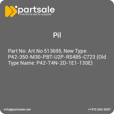 artno-513695-new-type-p42-350-m30-pbt-u2p-rs485-c723-old-type-name-p42-t4n-2d-1e1-130e