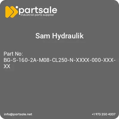 bg-s-160-2a-m08-cl250-n-xxxx-000-xxx-xx