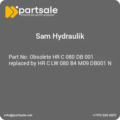 obsolete-hr-c-080-db-001-replaced-by-hr-c-lw-080-b4-m09-db001-n