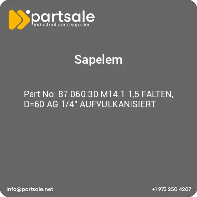 8706030m141-15-falten-d60-ag-14-aufvulkanisiert