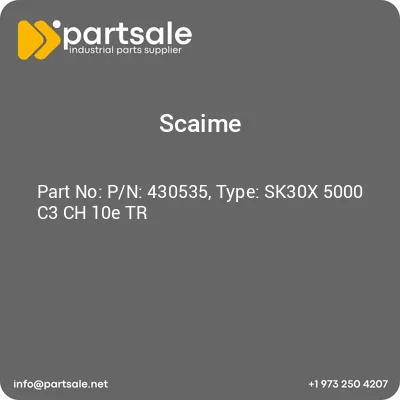 pn-430535-type-sk30x-5000-c3-ch-10e-tr