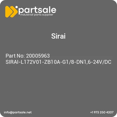 20005963-sirai-l172v01-zb10a-g18-dn16-24vdc