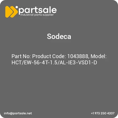 product-code-1043888-model-hctew-56-4t-15al-ie3-vsd1-d