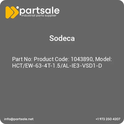 product-code-1043890-model-hctew-63-4t-15al-ie3-vsd1-d