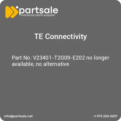 v23401-t2g09-e202-no-longer-available-no-alternative