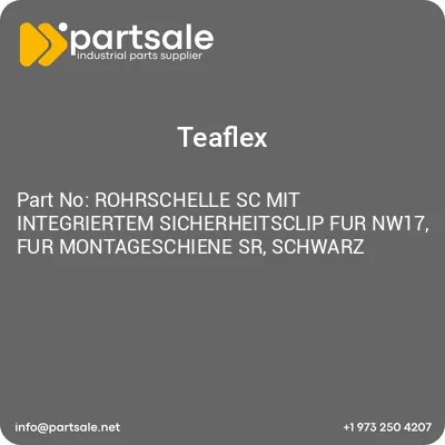 rohrschelle-sc-mit-integriertem-sicherheitsclip-fur-nw17-fur-montageschiene-sr-schwarz