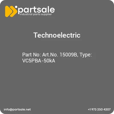 artno-15009b-type-vc5pba-50ka