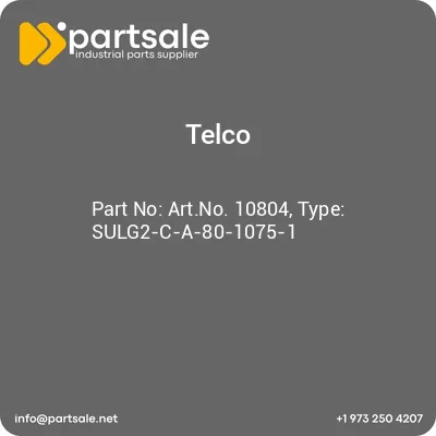 artno-10804-type-sulg2-c-a-80-1075-1