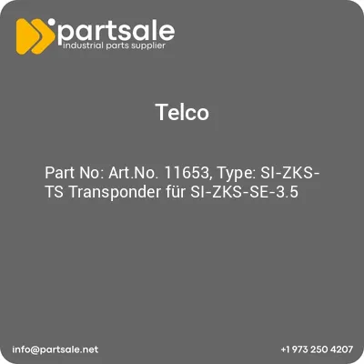 artno-11653-type-si-zks-ts-transponder-fur-si-zks-se-35