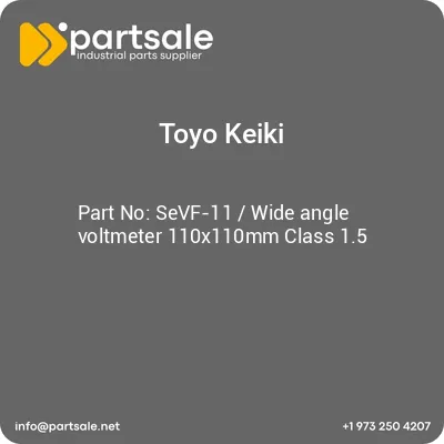 sevf-11-wide-angle-voltmeter-110x110mm-class-15