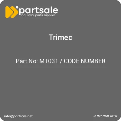 mt031-code-number