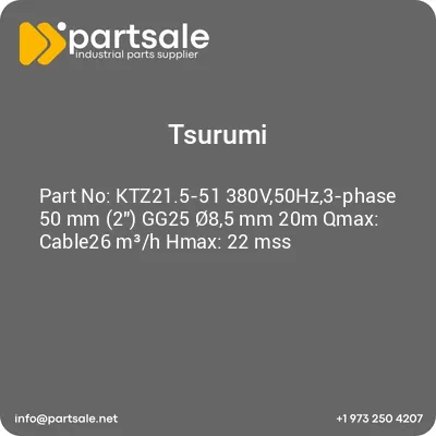 ktz215-51-380v50hz3-phase-50-mm-2-gg25-85-mm-20m-qmax-cable26-m3h-hmax-22-mss