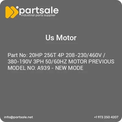 20hp-256t-4p-208-230460v-380-190v-3ph-5060hz-motor-previous-model-no-a939-new-mode