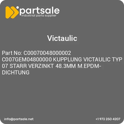 c00070048000002-c007gem04800000-kupplung-victaulic-typ-07-starr-verzinkt-483mm-mepdm-dichtung