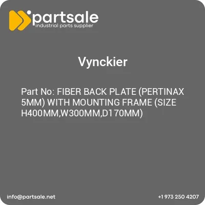 fiber-back-plate-pertinax-5mm-with-mounting-frame-size-h400mmw300mmd170mm
