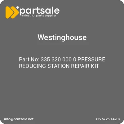 335-320-000-0-pressure-reducing-station-repair-kit