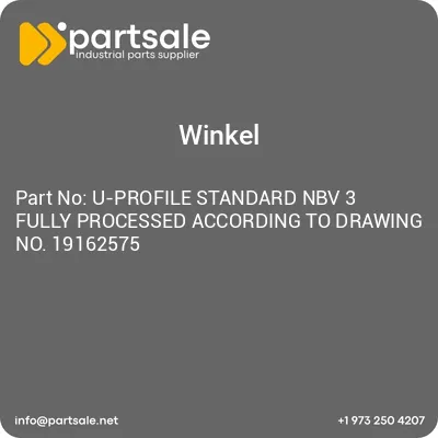 u-profile-standard-nbv-3-fully-processed-according-to-drawing-no-19162575